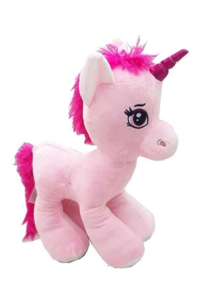 Peluş 40 cm Boynuzlu At