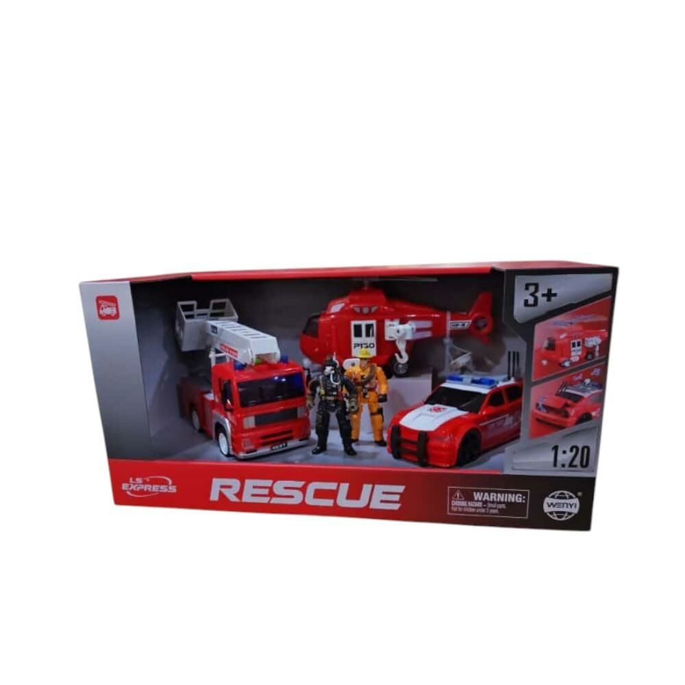 Sürtmeli Sesli 3 lü İtfaiye