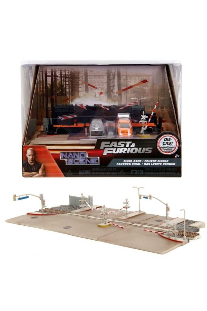 Fast & Furious Nano Train Scene Diorama 1:65''