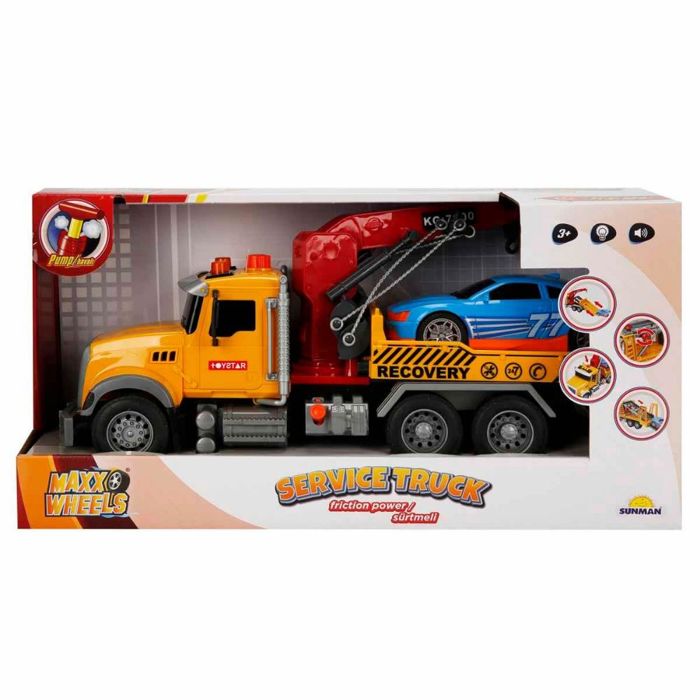 Maxx Wheels Sesli ve Işıklı Çekici Araçlar