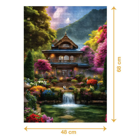 Ca Games Japon Bahçesi Puzzle 1000 Parça