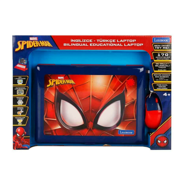 Marvel Spiderman İngilizce Türkçe Laptop