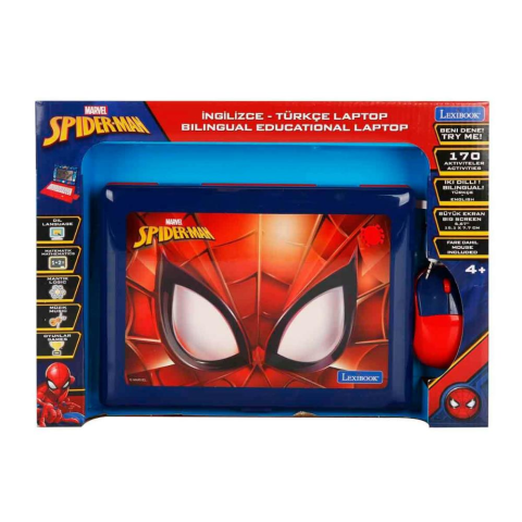 Marvel Spiderman İngilizce Türkçe Laptop