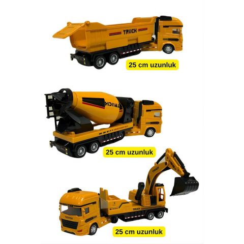 Sürtmeli Araba İnşaat Araçları Pls