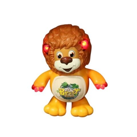 Sesli Işıklı Hareketli Dans Edebilen Emekleme Aslan