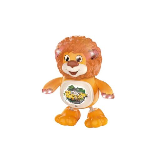 Sesli Işıklı Hareketli Dans Edebilen Emekleme Aslan