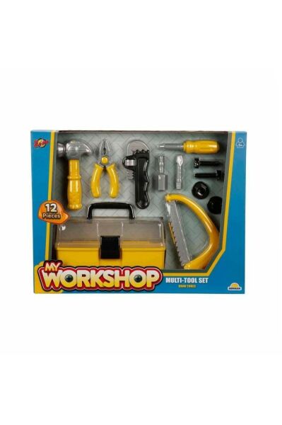 Zapp Toys My Workshop Çantalı Tamir Seti 12 Parça -Sunman