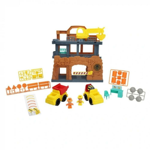 Tiny Kıddım İnşaat Sahası 33 Parça Sesli Işıklı