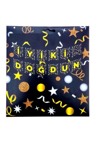 Büyük Boy Iyiki Doğdun Banner Uzar Yazı