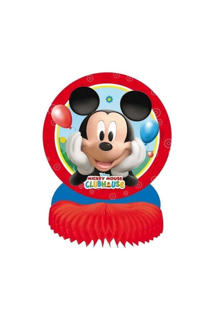 Mickey Mouse Arkadaşları Club House Petek Kağıt Masa Orta Süsü 1 Adet