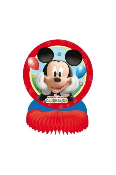 Mickey Mouse Arkadaşları Club House Petek Kağıt Masa Orta Süsü 1 Adet