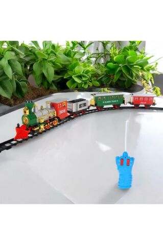 Uzaktan Kumandalı Işıklı Sesli Tren Set 17 Parça