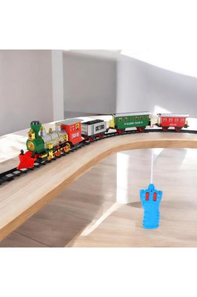 Uzaktan Kumandalı Işıklı Sesli Tren Set 17 Parça