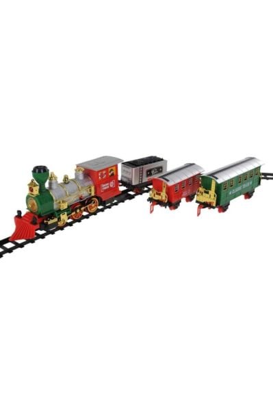 Uzaktan Kumandalı Işıklı Sesli Tren Set 17 Parça
