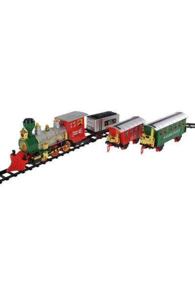 Uzaktan Kumandalı Işıklı Sesli Tren Set 17 Parça