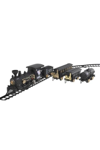 Işıklı Müzikli Buharlı Tren Set 17 Parça 415 cm