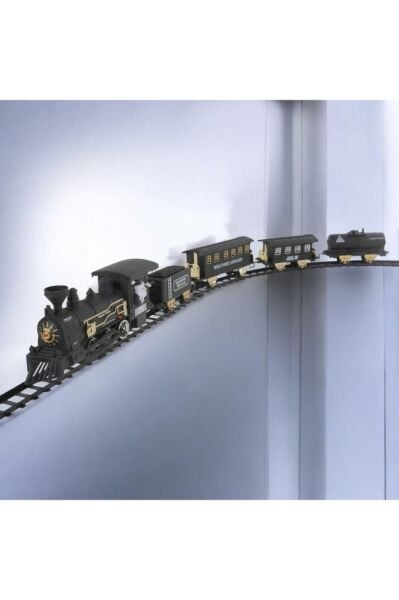 Işıklı Müzikli Buharlı Tren Set 17 Parça 415 cm