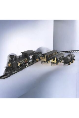 Işıklı Müzikli Buharlı Tren Set 17 Parça 415 cm