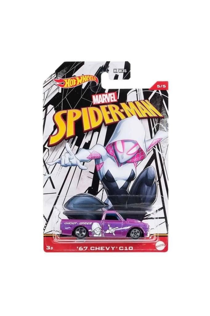 Hot Wheels Marvel Spiderman 67 Chevy C10
