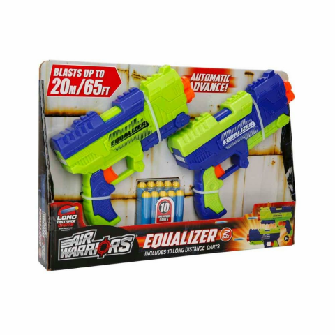 Air Warriors Equalizer 10 Mermili 2’li Sünger Dart Atan Silah 21 cm