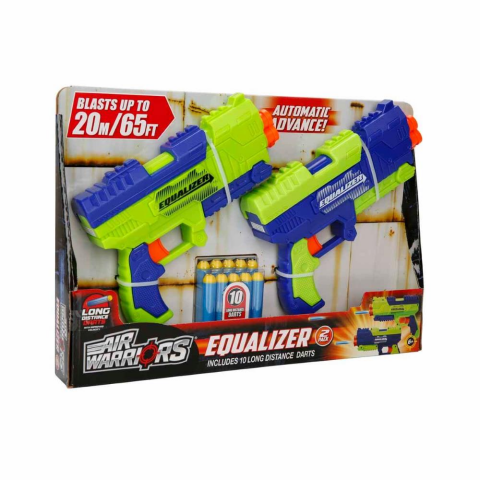 Air Warriors Equalizer 10 Mermili 2’li Sünger Dart Atan Silah 21 cm