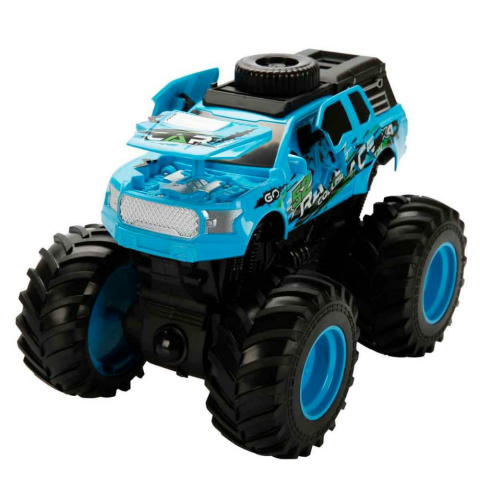 Sesli ve Işıklı Sürtmeli 4X4 Arazi Aracı