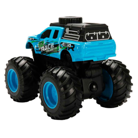 Sesli ve Işıklı Sürtmeli 4X4 Arazi Aracı