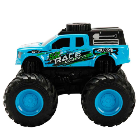 Sesli ve Işıklı Sürtmeli 4X4 Arazi Aracı