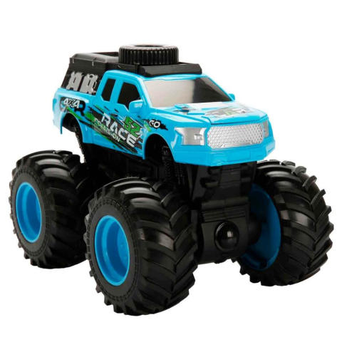 Sesli ve Işıklı Sürtmeli 4X4 Arazi Aracı