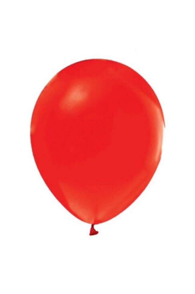 Balon 12'' Baskısız Metalik Kırmızı 100 Adet