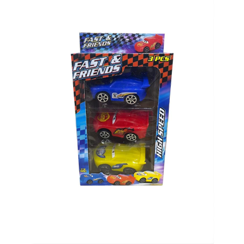 Fast 3 Lü Araba Set