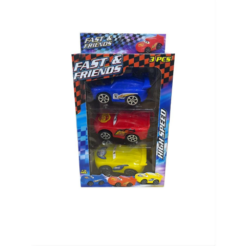 Fast 3 Lü Araba Set