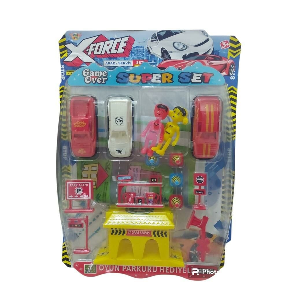 Kartela Arabalı Garaj Seti