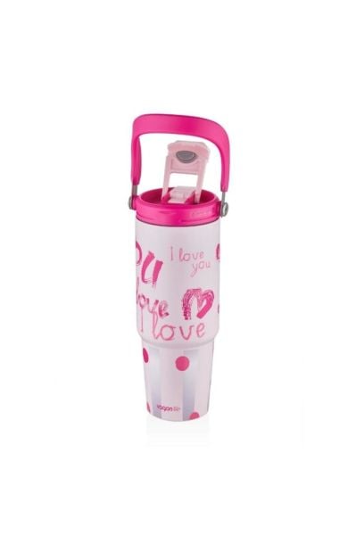 Vagonlife 900ml Çelik Matara Acık Pembe