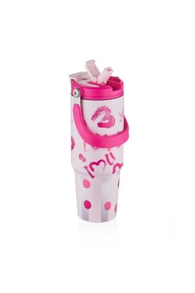 Vagonlife 900ml Çelik Matara Acık Pembe