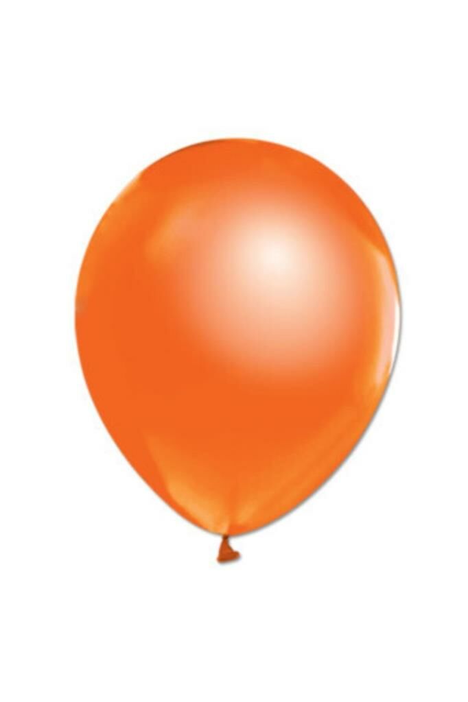 Balon 12'' Baskisiz Metalik Turuncu P100