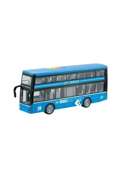 Sesli Ve Işıklı Çift Katlı Otobüs 1:16