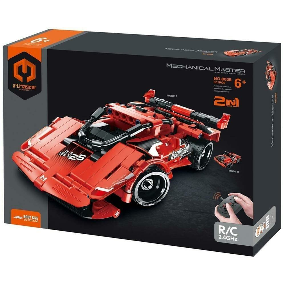 Uzaktan Kumandalı Super Araba 2IN1 Kırmızı 351 Parça
