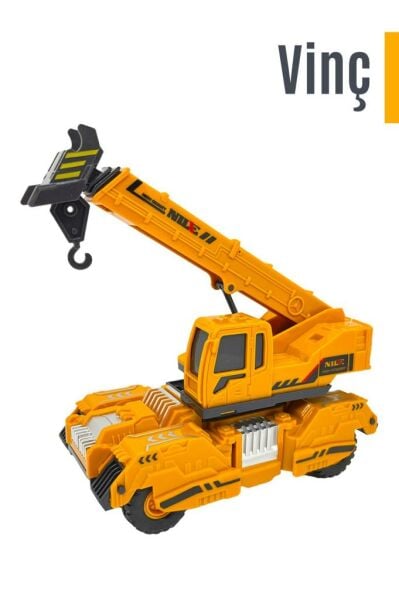 İş Makinesi / Vinç Iş Makinası - Sürtmeli