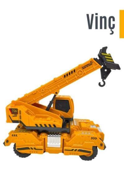 İş Makinesi / Vinç Iş Makinası - Sürtmeli