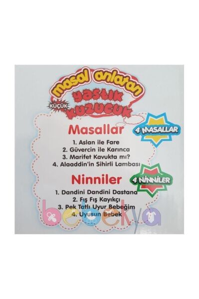 Türkçe Masal Anlatan Yastık Kuzucuk