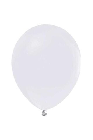 Beyaz Renk 100 Adet 12 Inch Balon