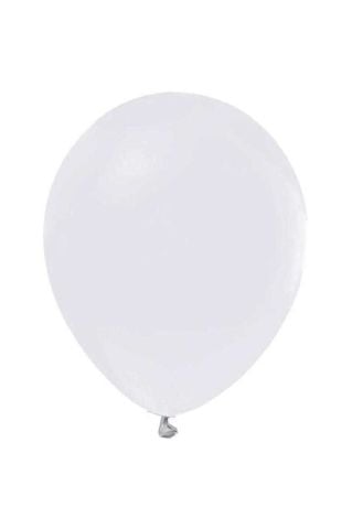 Beyaz Renk 100 Adet 12 Inch Balon