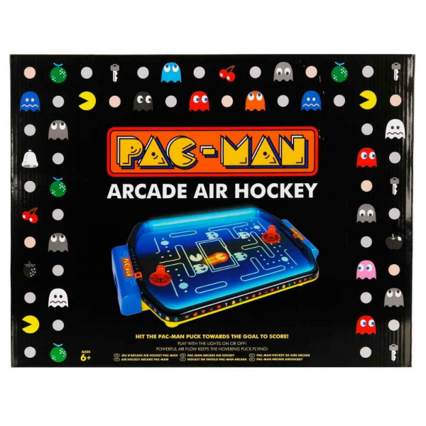 Işıklı Pac-Man Arcade Masaüstü Hava Hokeyi