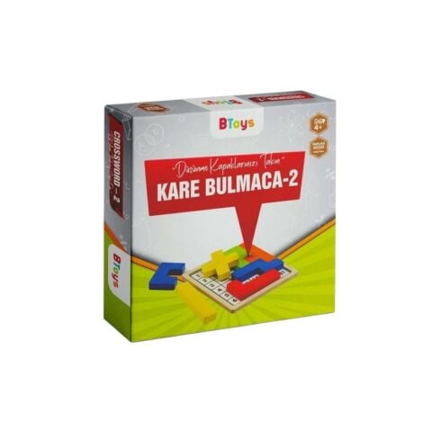 Kare Bulmaca 2 - Ahşap Zeka Ve Strateji Oyunu