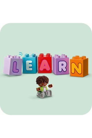 LEGO ® DUPLO® Kasabası Alfabe Kamyonu Oyuncağı 10421 - Oyuncak Yapım Seti (36 Parça)