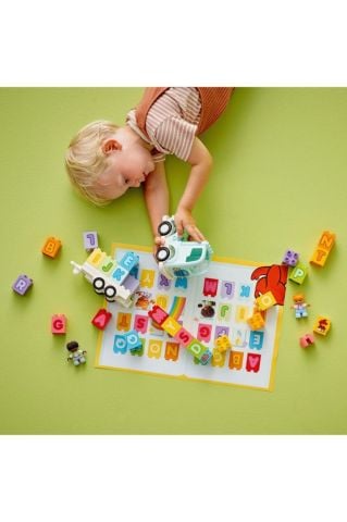 LEGO ® DUPLO® Kasabası Alfabe Kamyonu Oyuncağı 10421 - Oyuncak Yapım Seti (36 Parça)