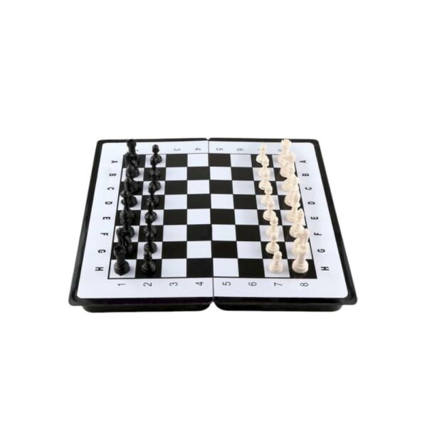 Manyetik Üçlü Oyun Seti - Satranç - Tavla - Dama