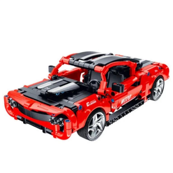 Süper Araba Kırmızı 457 Parça