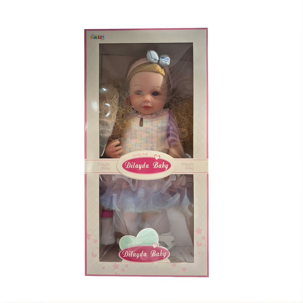 55 Cm Yeni Doğmuş Bebek,  Yüksek Gerçeklikte, Tüm Vücut Yumuşak Jelden, Aksesuarlı